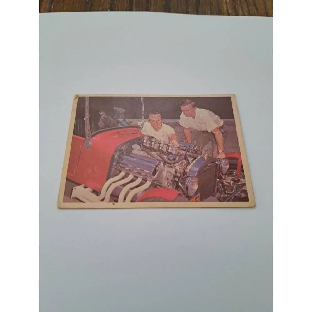 Vintage 1965 Hot Rod Magazine #30 Abandoned 1927 Ford Model T Trading Card